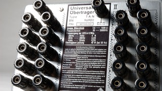 Übertrager aus der Hörspielstudio-Technik