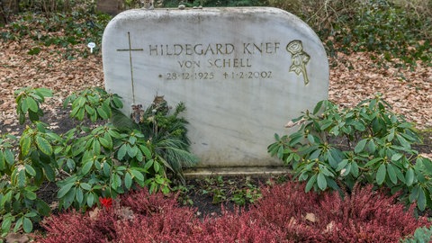 Grabstein von Hildegard Knef