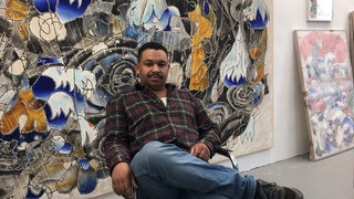 Der 1985 in ZariaNigeria geborene Ulrich Okujeni