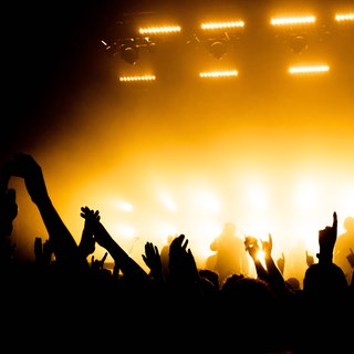 Feiernde in einem Club