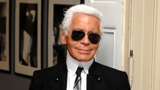Modedesigner Karl Lagerfeld