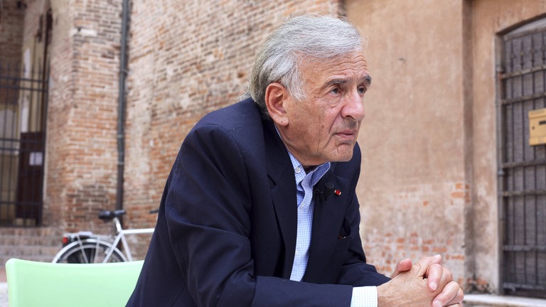 der Holocaust-Überlebender Elie Wiesel (1928 - 2016)