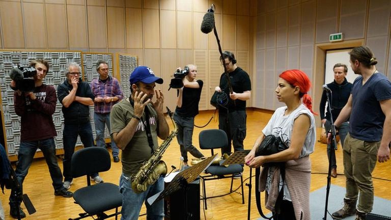 Proben beim SWR NEWJazz Meeting 2017