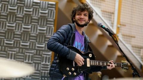 Pedro Martins bei den Proben zum SWR NEWJazz Meeting 2017