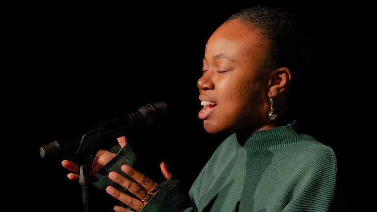 SWR Kultur Jazz - Laureen Mobo von der Band „Mobilé“ 