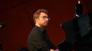 Antoine Spranger am Piano (SWRKristina Schäfer)