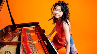 Die japanische Jazz-Pianistin Hiromi