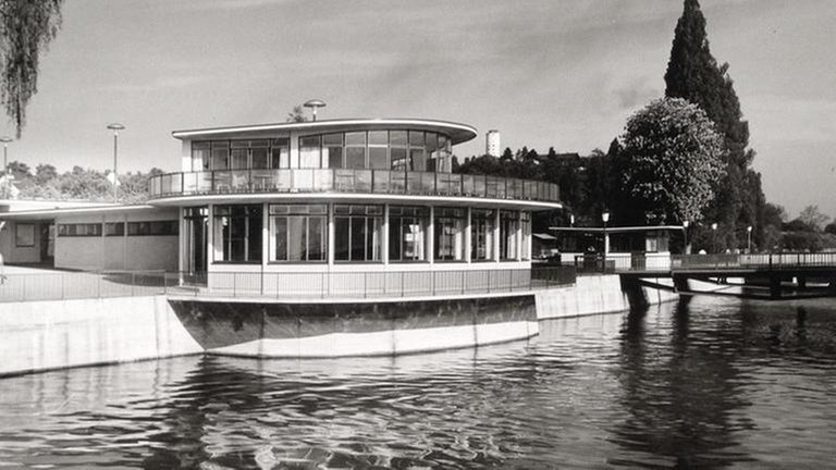 Randbebauung "Ländebauten" Konstanz-Staad, 1953