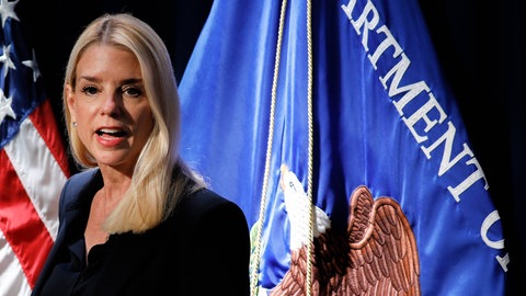 US-Justizministerin Pam Bondi 2025