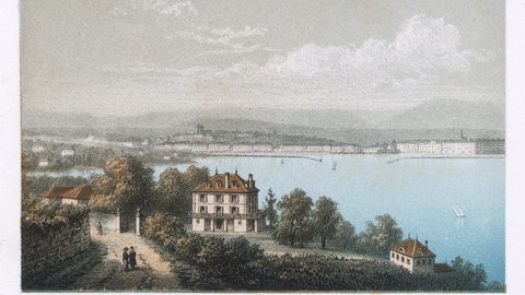 "Villa Dioda" am Genfer See