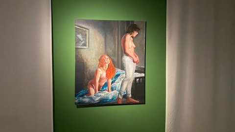 Gemälde an der Wand