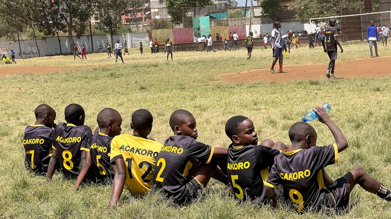 Fußball ist für viele der Kinder die einzige Zukunftshoffnung.