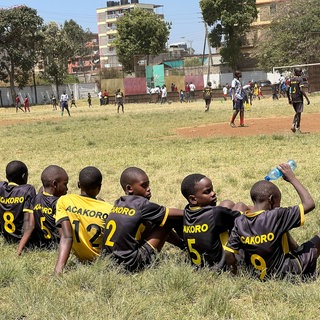 Fußball ist für viele der Kinder die einzige Zukunftshoffnung.