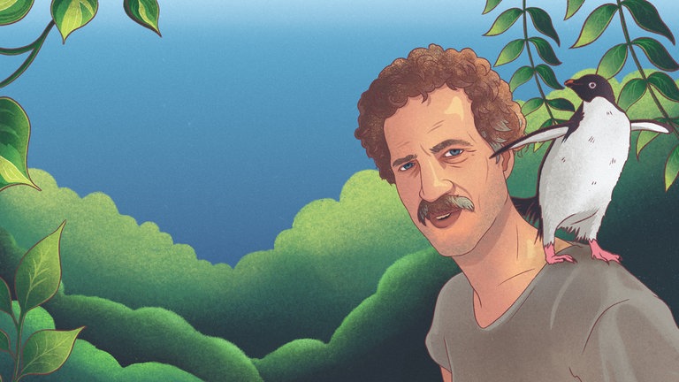 Grafik Werner Herzog in Peru
