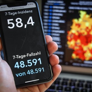 Dashboard des Robert Koch-Institut 25.5.2021: 7-Tage-Inzidenz 58,4. 7-Tage-Fallzahl 48.591. Covid-19-Fälle 3.653.551. Was genau sagen diese Corona-Zahlen?