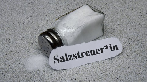 Salzstreuer mit Gendersternchen
