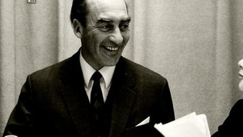 Hans Bausch mit Schüler