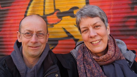 Ernst-Ludwig von Aster und Anja Schrum