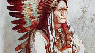 Sitting Bull, Sitzender Bulle, um 1831 - 15. Dezember 1890, war Stammeshäuptling und Medizinmann der Hunkpapa-Lakota-Sioux.