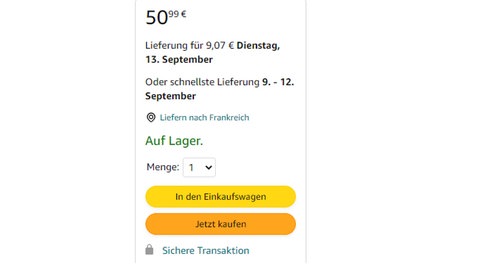 Über die sogenannte "Buybox" rechts neben der Produktinformation übt Amazon Druck auf seine Händler aus: Wer seine Waren anderswo günstiger anbietet, verliert die Buybox. Amazon-Kunden gewinnen dann den Eindruck, das Produkt sei nicht lieferbar.