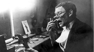Der Komiker Karl Valentin (1882 - 1948), undatiertes Archivbild