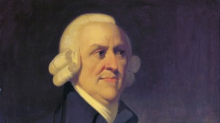 Adam Smith (1723 - 1790) war ein schottischer Moralphilosoph und Aufklärer und gilt als Begründer der klassischen Nationalökonomie (Porträt eines unbekannten Künstlers, Schottische Nationalgalerie)