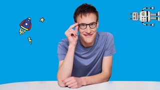 Der Host des Podcasts "Fakt ab! Eine Woche Wissenschaft", Aeneas Rooch