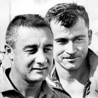 NASA Astronauts Virgil Gus Grissom and John Young
