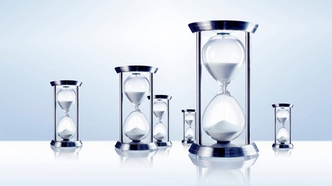 Zeit wird sehr unterschiedlich wahrgenommen.