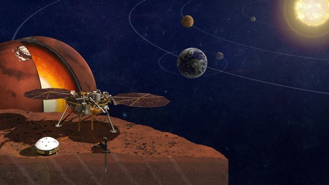 Die NASA hat erste Ergebnisse der Mars-Insight-Mission veröffentlicht, die spannende Rückschlüsse über die Beschaffenheit des Mars-Inneren erlauben.