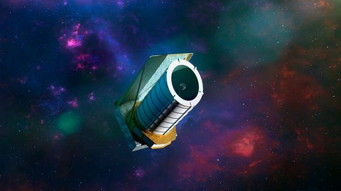 Soll ein Drittel des Himmels kartografieren: Weltraumteleskop Euclid.