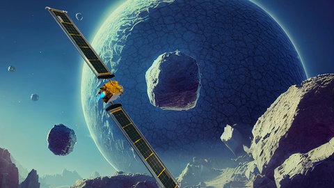 Mit der DART-Mission hat die NASA den Asteroiden Dimorphos von seiner Bahn abgelenkt. Ein wichtiger Erfolg, sollte mal ein Asteroid auf die Erde zusteuern. 2024 schickte die NASA die Sonde Hera hinterher.