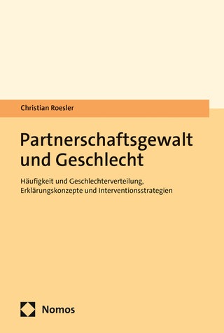 Buchcover: Partnerschaftsgewalt und Geschlecht | Autor: Christian Roesler