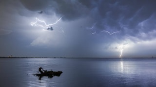 Gewitter am Bodensee: Fischen werden Blitze nicht so oft gefährlich