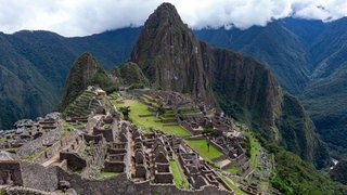 Die Inka-Stadt Machu Picchu in Peru - Südamerika
