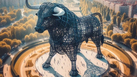 Stierskulptur