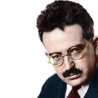 Walter Benjamin (1892 - 1940), deutscher Philosoph, Kulturkritiker und Übersetzer: Benjamin sieht in den 1930ern eine Welt in Trümmern: Weltkrieg, Wirtschaftskrise, Aufstieg des Faschismus. Seine radikale Gesellschaftskritik ist bis heute aktuell.