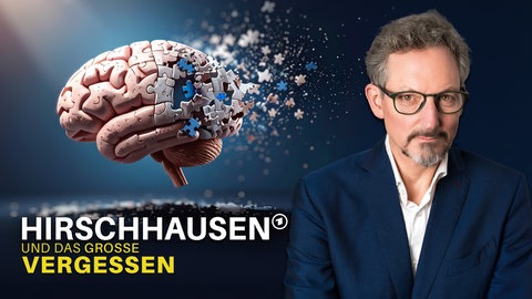 Key Visual: ARDWDR HIRSCHHAUSEN UND DAS GROßE VERGESSEN – 12, "Habe ich Demenz?", am Montag (3.11.2025) um 20:15 Uhr im ERSTEN. Dr. Eckart von Hirschhausen