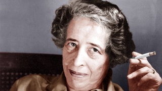 Die Philosophin Hannah Arendt (1906 - 1975), 1963