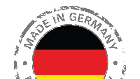 "Made in Germany"-Stempel mit Deutschlandfahne: Lange schien der Export die perfekte Lösung für wirtschaftliche und gesellschaftliche Probleme zu sein. Doch heute stößt unser mehr als 100 Jahre altes Wirtschaftsmodell an seine Grenzen.