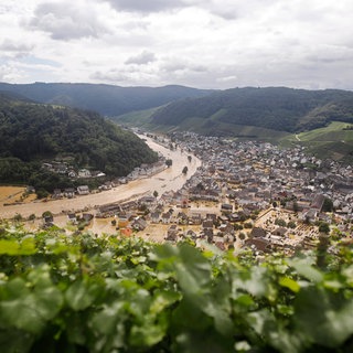 In der Eifel haben heftige Regenfälle und Dauerregen für Überschwemmungen und Überflutungen gesorgt.  Foto: 2021