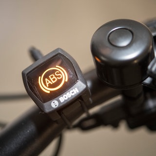 eBike ABS System des Herstellers Bosch an einem Fahrradlenker