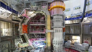 Symbolbild: Baustelle des ITER (International Thermonuclear Experimental Reactor) in Saint-Paul-lès-Durance. 