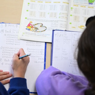 Vierte Klasse einer Grundschule.