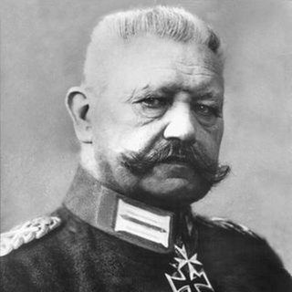 Paul von Hindenburg im Portrait, undatierte Aufnahme, schwarzweiß