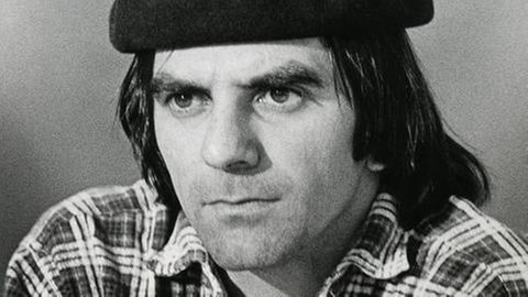 Rudi Dutschke (Portrait mit Baskenmütze, um 1968)