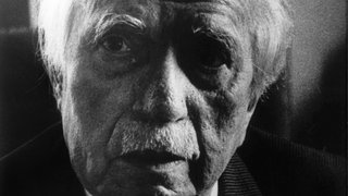 Fritz Eberhard (1896 - 1982), Publizistik und ehemaliger Intendant des Süddeutschen Rundfunks. (Undatierte Aufnahme)