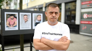 Armin Kurtovic hat bei dem rechtsextremen Anschlag am 19. Februar 2020 in Hanau seinen Sohn Hamza verloren.