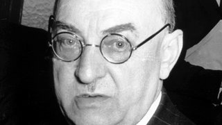 CDU-Politiker Leo Wohleb in einer zeitgenössischen Aufnahme. Der am 2. September 1888 in Freiburg geborene Wohleb war von 1947 bis 1952 Staatspräsident des damals selbstständigen Landes Baden. 