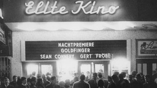 1965: Kinostart des James-Bond-Films "Goldfinger"